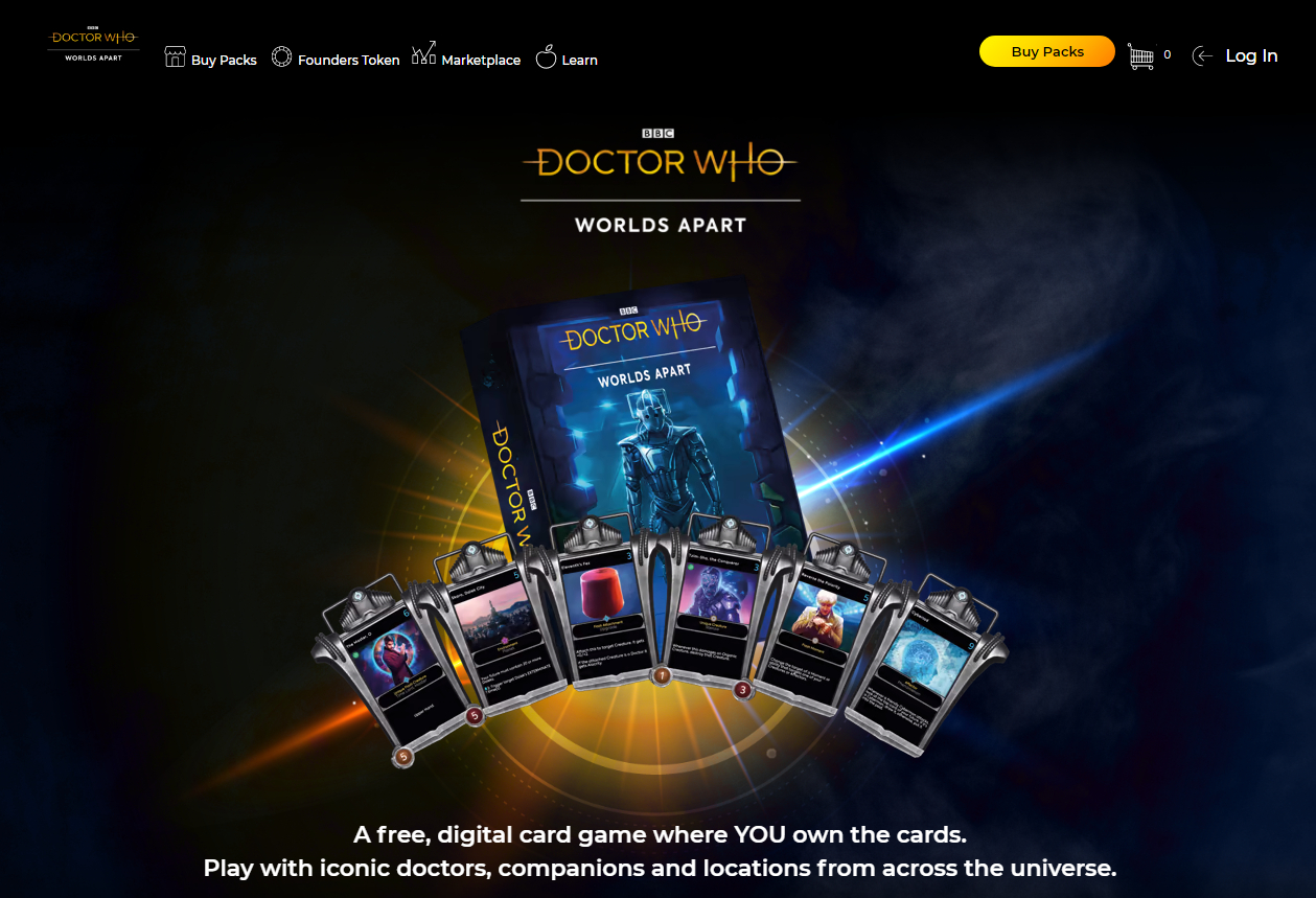 Doctor Who: Worlds Apart Doctor Who: Worlds Apart nft ŅĐžĐēĐĩĐŊŅ