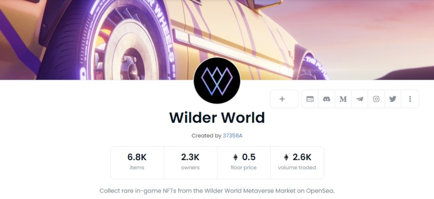 Wilder World nft ĐēĐžĐģĐģĐĩĐēŅиŅ